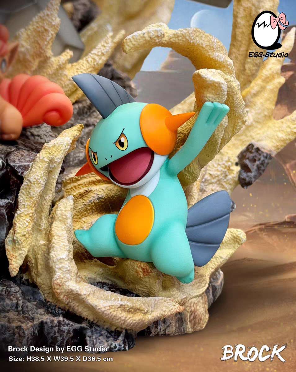 〖Pre-order〗Pokemon Brock Family Model Statue Resin - EGG Studio