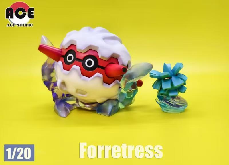 〖 Pre-order〗Pokemon Scale World Pineco Forretress #204 #205 1:20 - ACE Studio