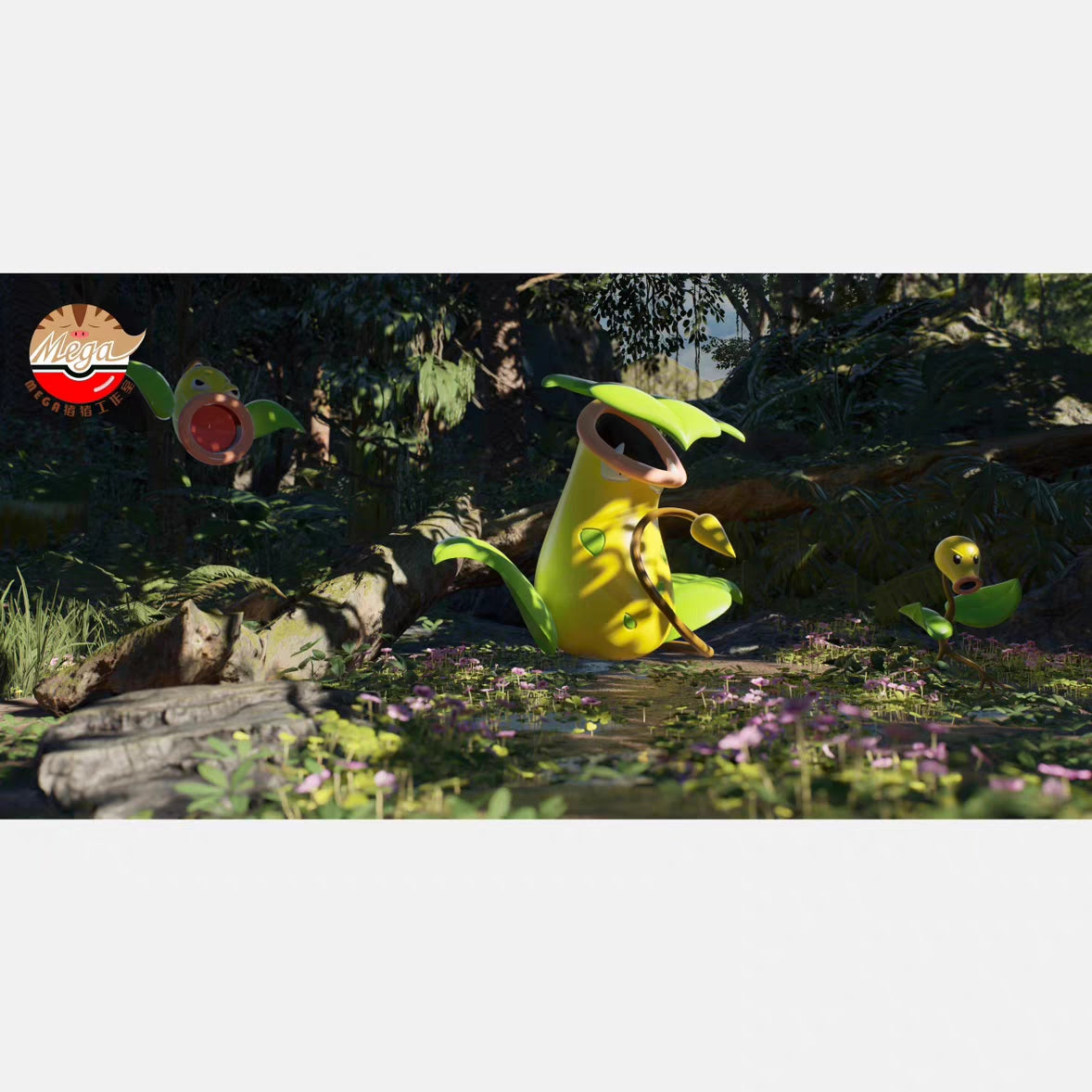 〖Make Up The Balance〗Pokemon Scale World Bellsprout Weepinbell Victreebel #069 #070 #071 1:20 - Mega Studio