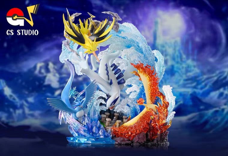 Pre-order〗Pokemon Lugia Articuno Zapdos Moltres Model Statue Resin - –  Pokemon lover