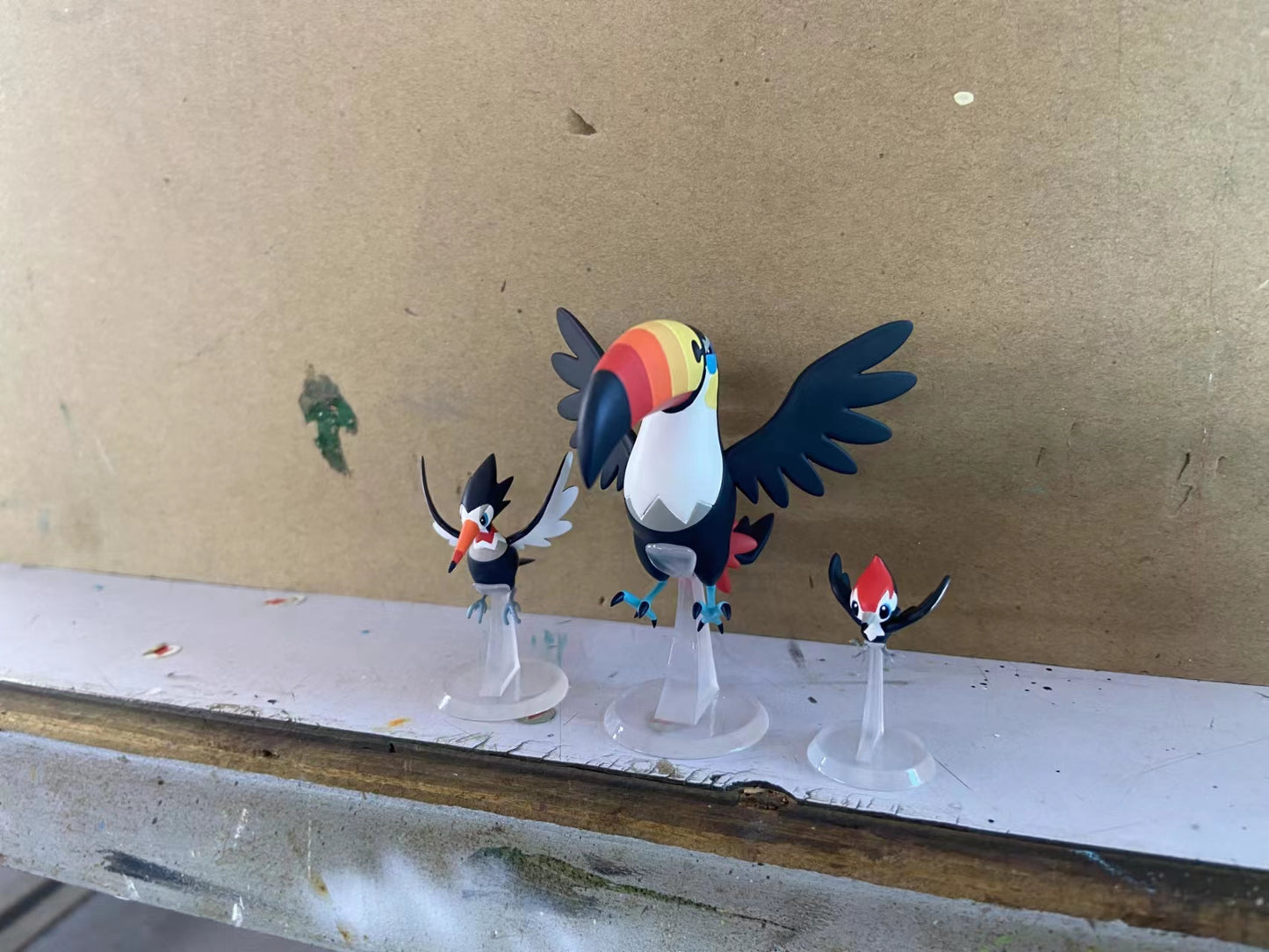 〖Make Up The Balance〗Pokemon Scale World Pikipek Trumbeak Toucannon #731 #732 #733 1:20 - SXG Studio