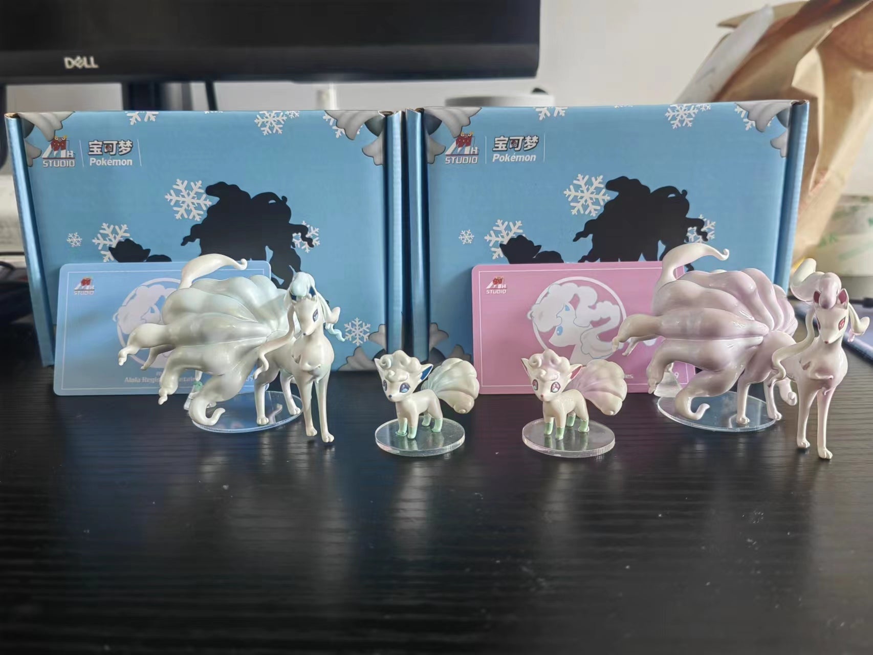 Sold Out〗Pokemon Vulpix Alola Vulpix Model Statue Resin - Moon shadow –  Pokemon lover