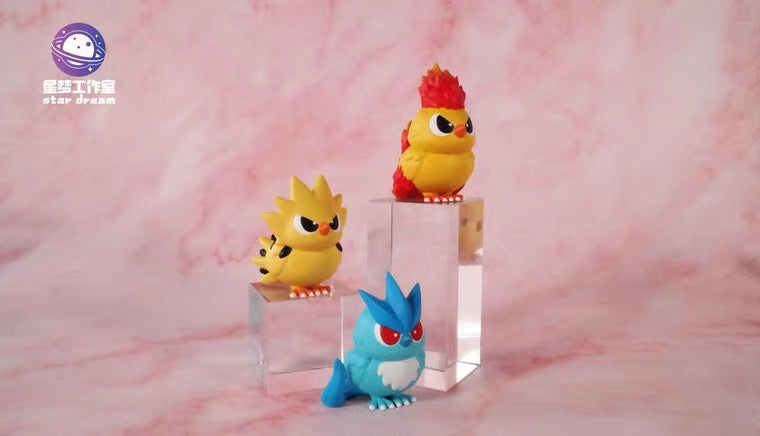 〖Sold Out〗Pokémon Peripheral Products Articuno Zapdos Moltres - Star Dream Studio