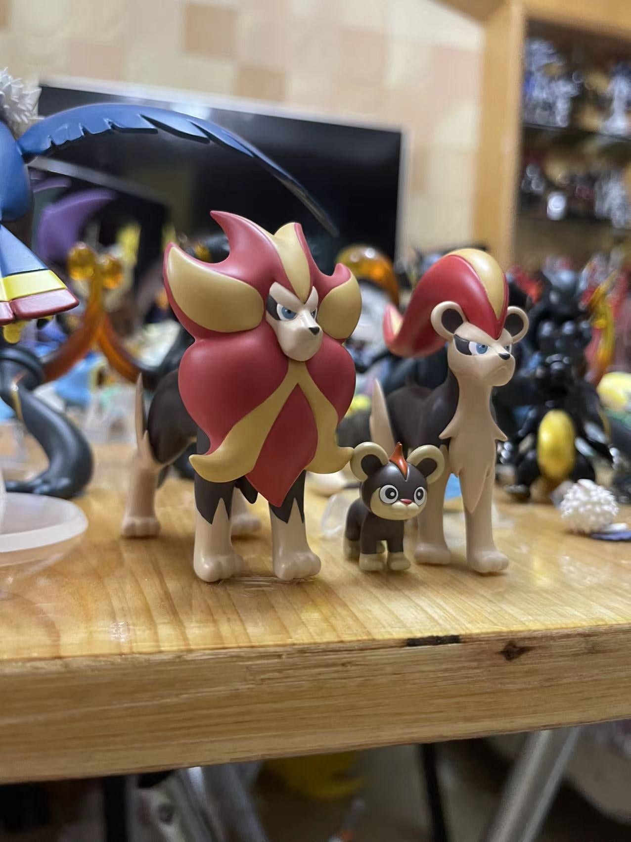 〖Sold Out〗Pokemon Scale World Litleo Pyroar #667 #668 1:20 - SXG Studio