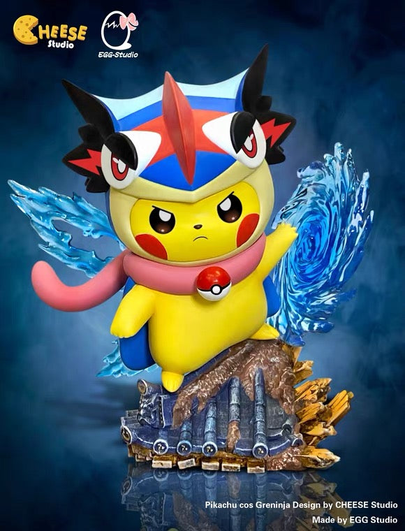 404 Studio Pokémon Meowth Cosplay Pikachu Statue