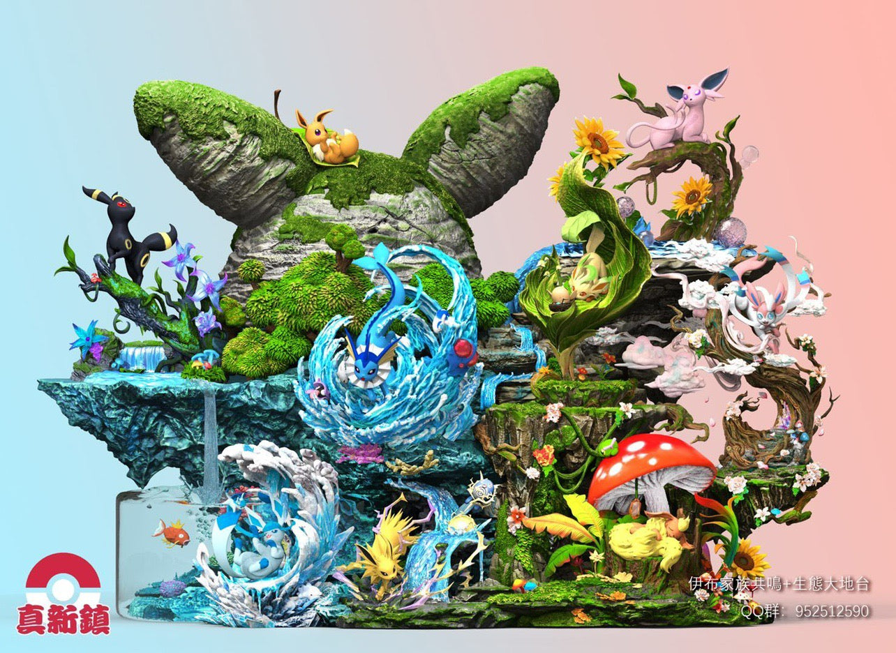 Forest Type Family - Pokemon Resin Statue - EGGS Studios [Pre-Order]