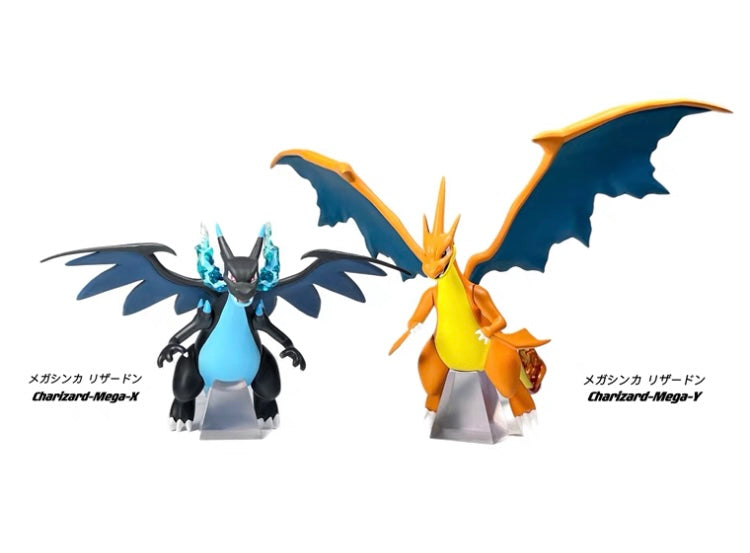 1/20 Scale World Zukan Mega Charizard X & Mega Charizard Y - Pokemon Resin  Statue - SXG Studios [In Stock]