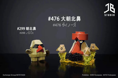 〖 Sold Out〗Pokemon Scale World Nosepass Probopass #299 #476 1:20 - JB Studio