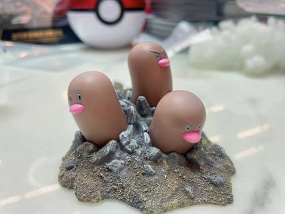 〖 Sold Out〗Pokemon Scale World Diglett Dugtrio #050 #051 1:20 - FOG Studio