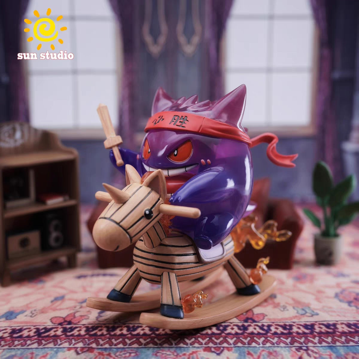 〖Sold Out〗Pokémon Peripheral Rocking Horse Gengar - SUN Studio