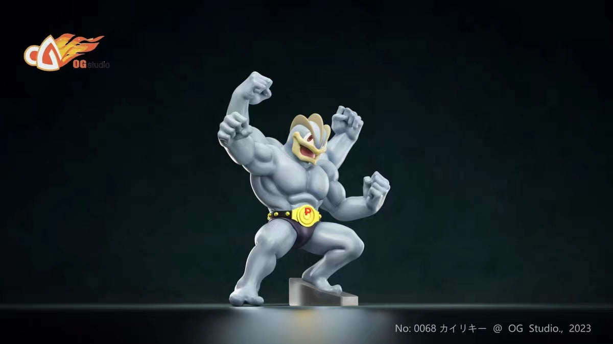 〖Sold Out〗Pokemon Scale World Machamp #068 1:20 - OG Studio