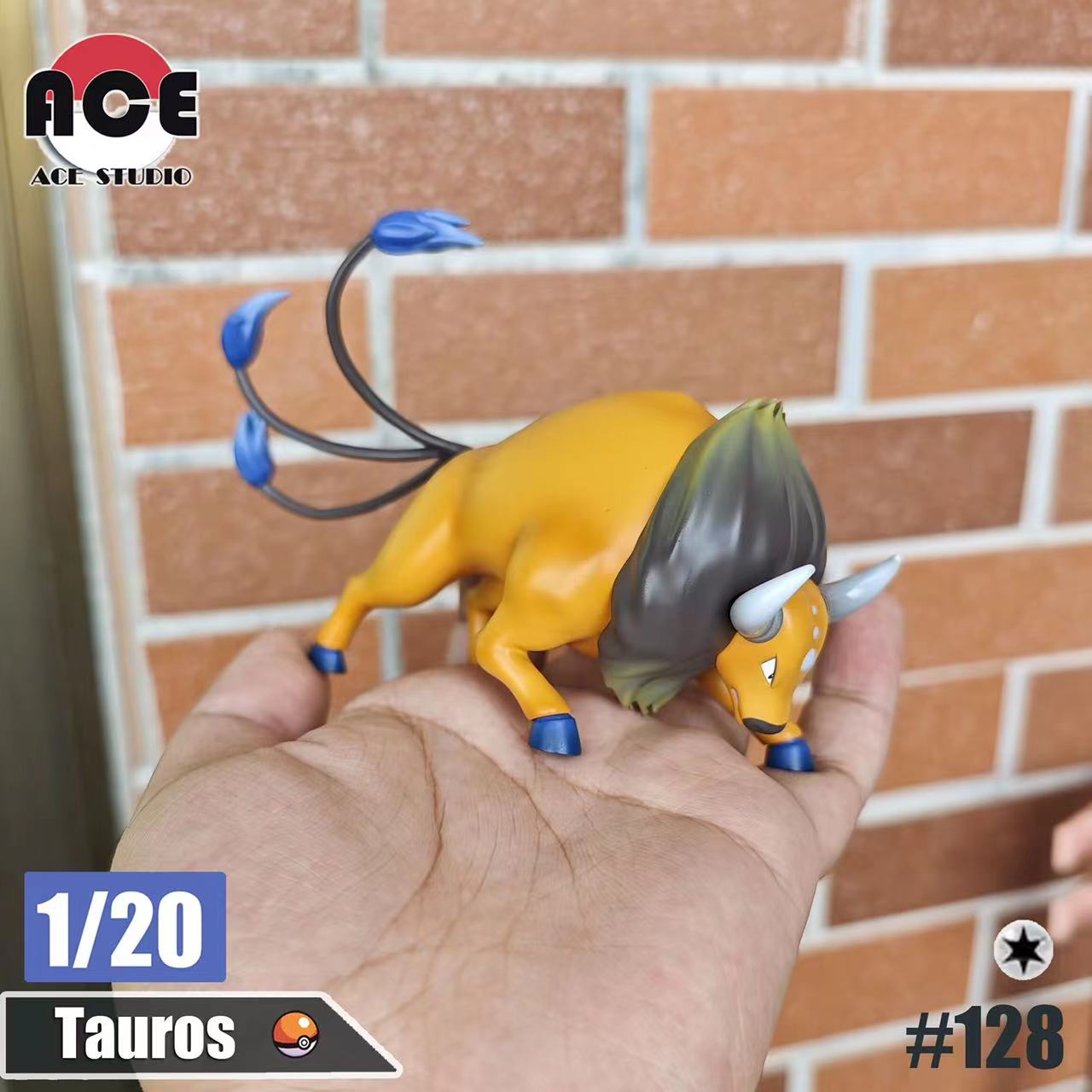 〖In Stock〗Pokemon Scale World Tauros #128 1:20 - ACE Studio