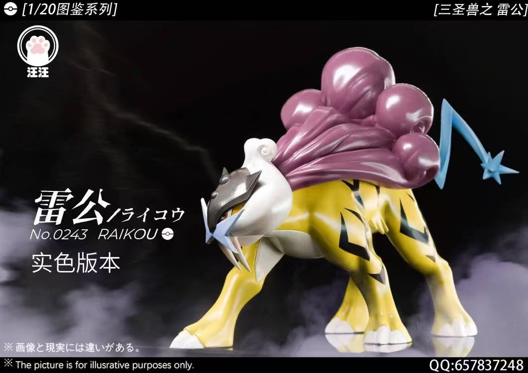 〖 Pre-order〗Pokemon Scale World Raikou #243 1:20  - Wang Wang Studio