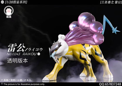 〖 Pre-order〗Pokemon Scale World Raikou #243 1:20  - Wang Wang Studio