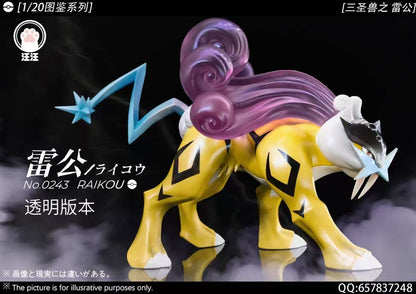 〖 Pre-order〗Pokemon Scale World Raikou #243 1:20  - Wang Wang Studio