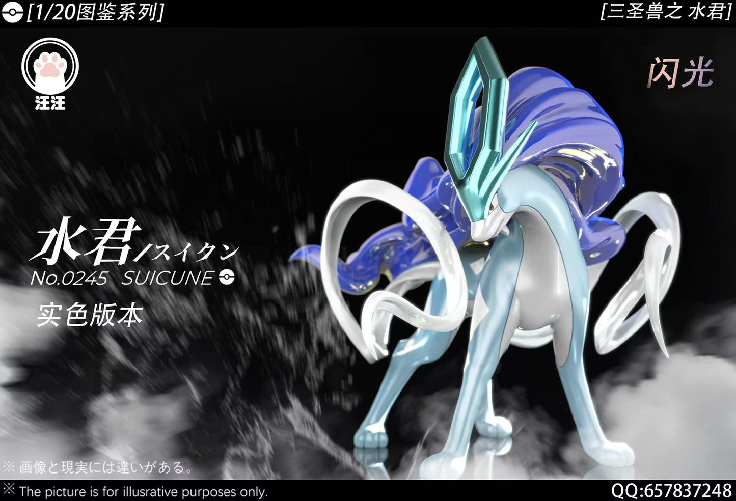 〖 Pre-order〗Pokemon Scale World Suicune #245 1:20  - Wang Wang Studio