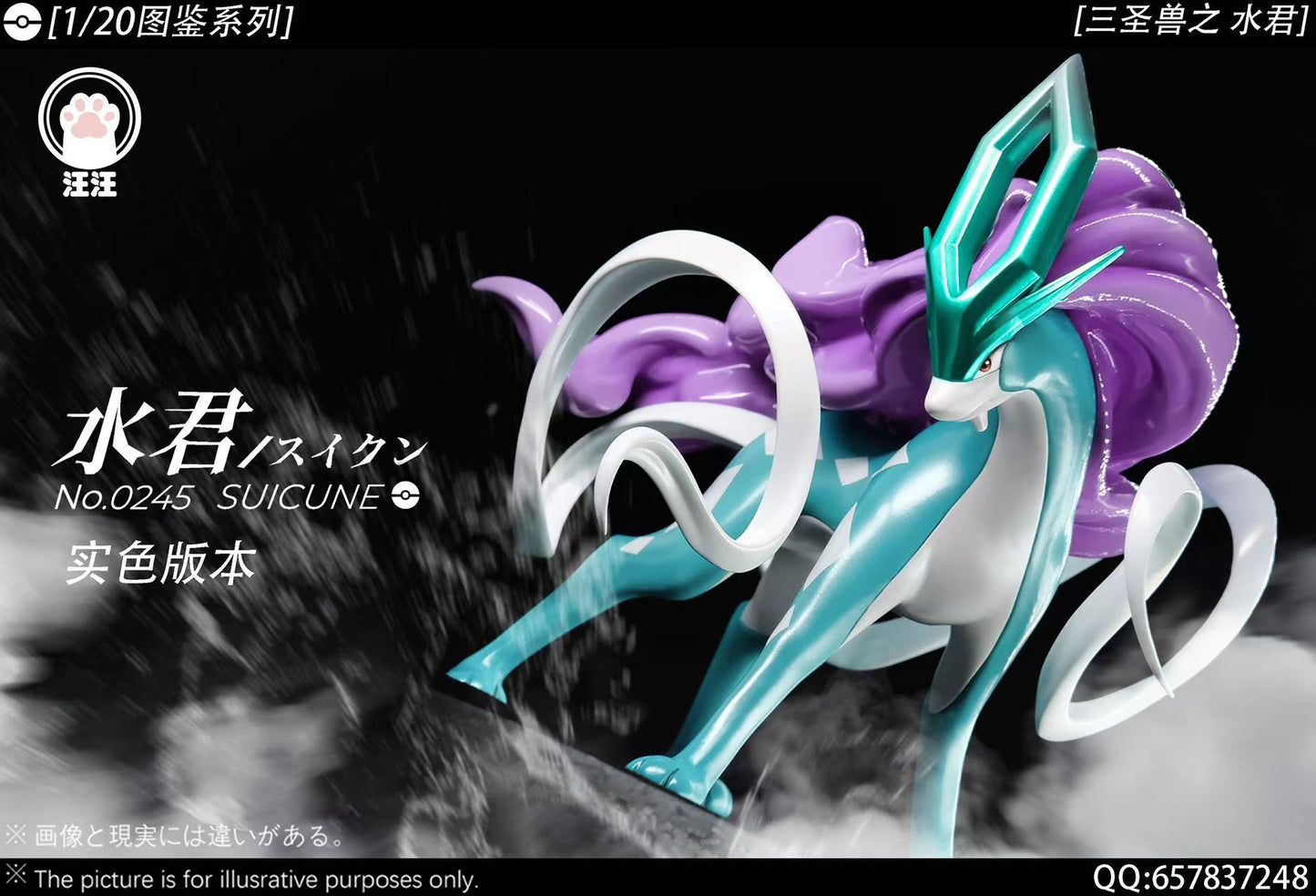 〖 Pre-order〗Pokemon Scale World Suicune #245 1:20  - Wang Wang Studio