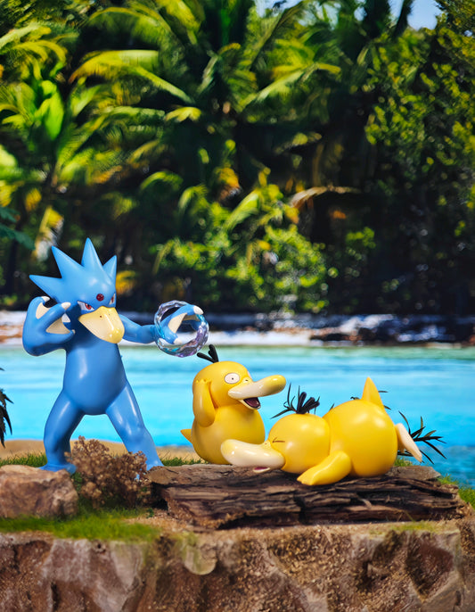 〖Make Up The Balance〗Pokemon Scale World Psyduck Golduck #054 #055 1:20  - BF Studio