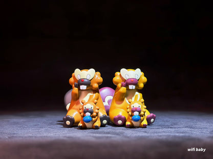 〖 Make Up The Balance〗Pokemon Scale World Bidoof Bibarel #399 #400 1:20 - T1 Studio