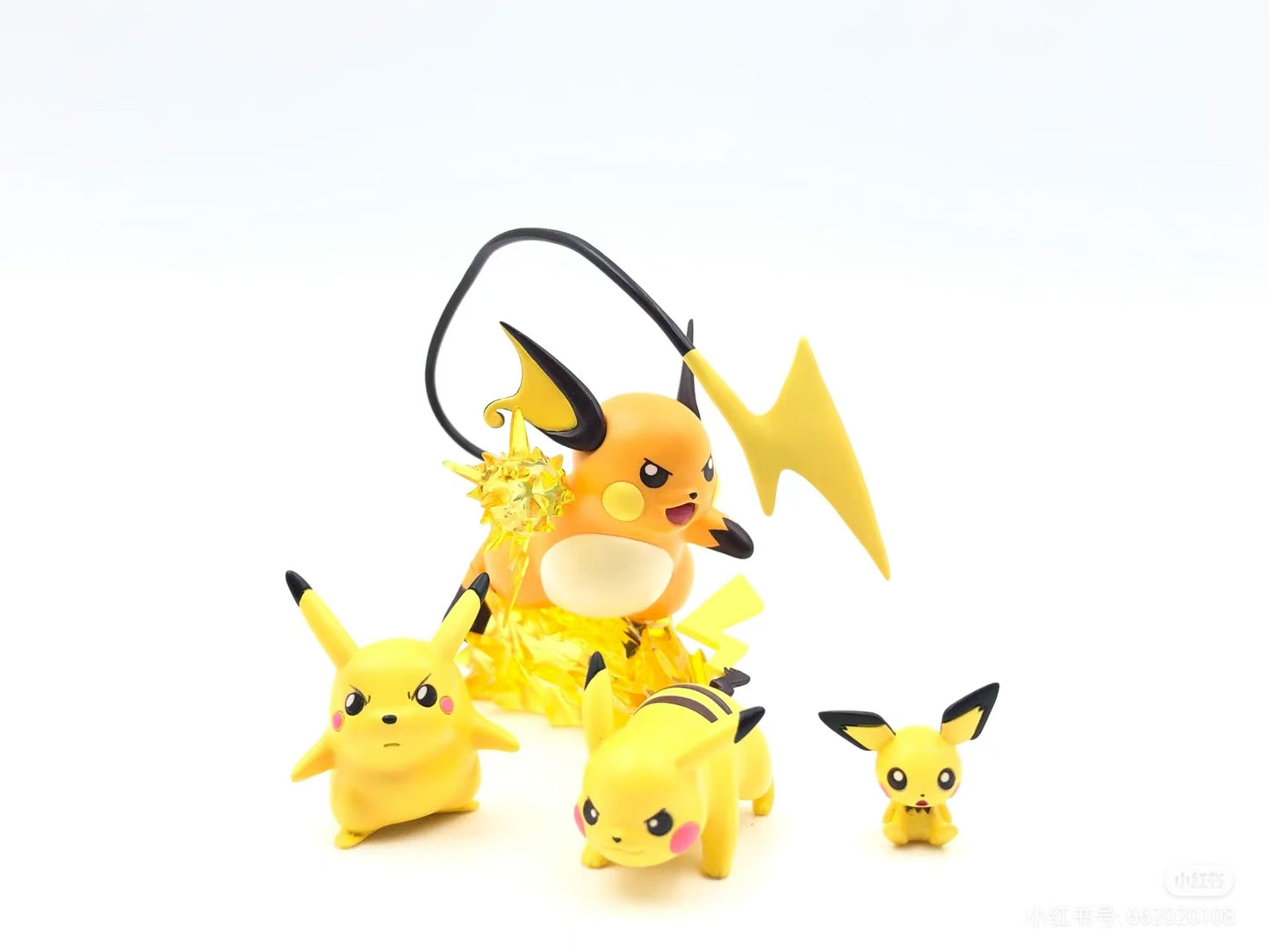 〖 In Stock〗Pokemon Scale World  Pikachu Raichu Pichu #025 #026 #172 1:20  - JB Studio