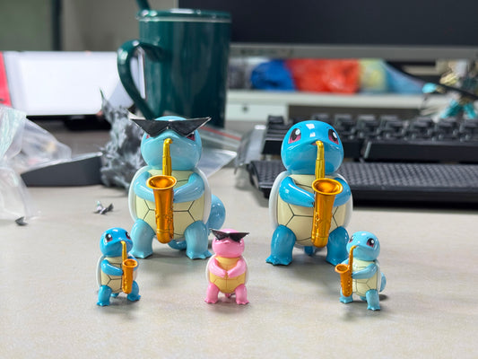 〖In Stock〗Pokemon Scale World Saxophone Squirtle #007 1:20 1:8 - T1 Studio