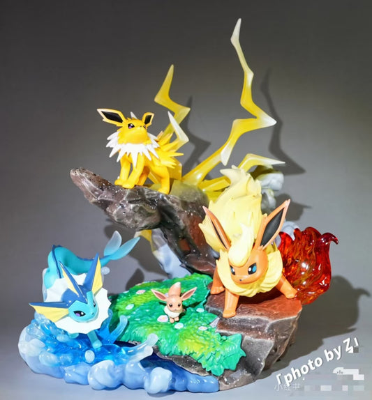 〖Make Up The Balance〗Pokemon Scale World Eevee Vaporeon Jolteon Flareon #133 #134 #135 #136 1:20 - DCG Studio