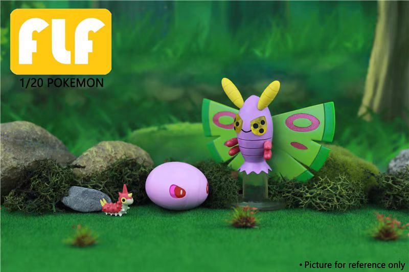 〖 Pre-order〗Pokemon Scale World Wurmple Cascoon Dustox #265  #268 #269 1:20 - FLF Studio