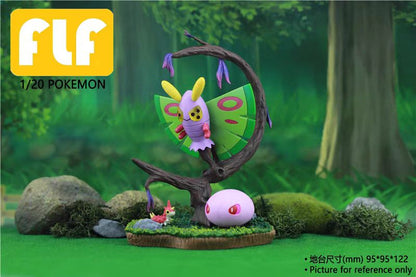 〖 Pre-order〗Pokemon Scale World Wurmple Cascoon Dustox #265  #268 #269 1:20 - FLF Studio