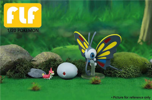 〖 Pre-order〗Pokemon Scale World Wurmple Silcoon Beautifly #265  #266 #267 1:20 - FLF Studio