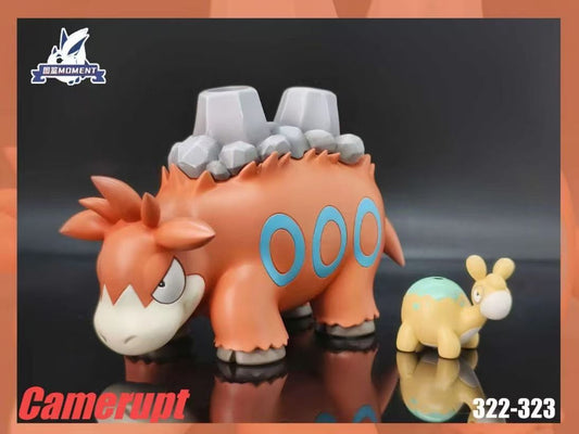 〖 Pre-order〗Pokemon Scale World Numel Camerupt #322 #323 1:20  - moment Studio