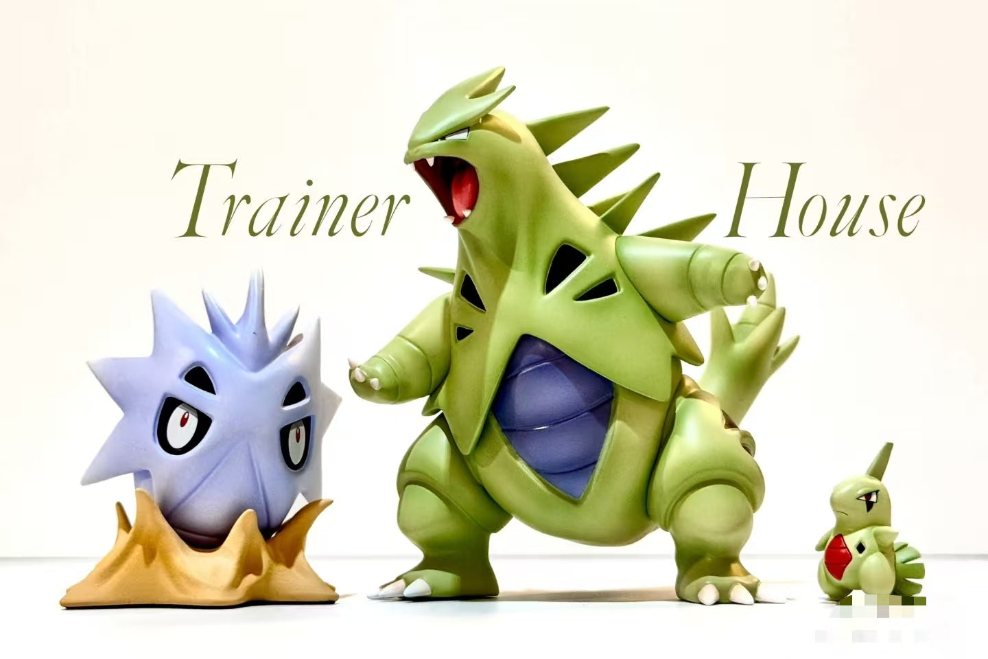 〖In Stock〗Pokemon Scale World Larvitar Pupitar Tyranitar #246 #247 #248 1:20 - Trainer House Studio