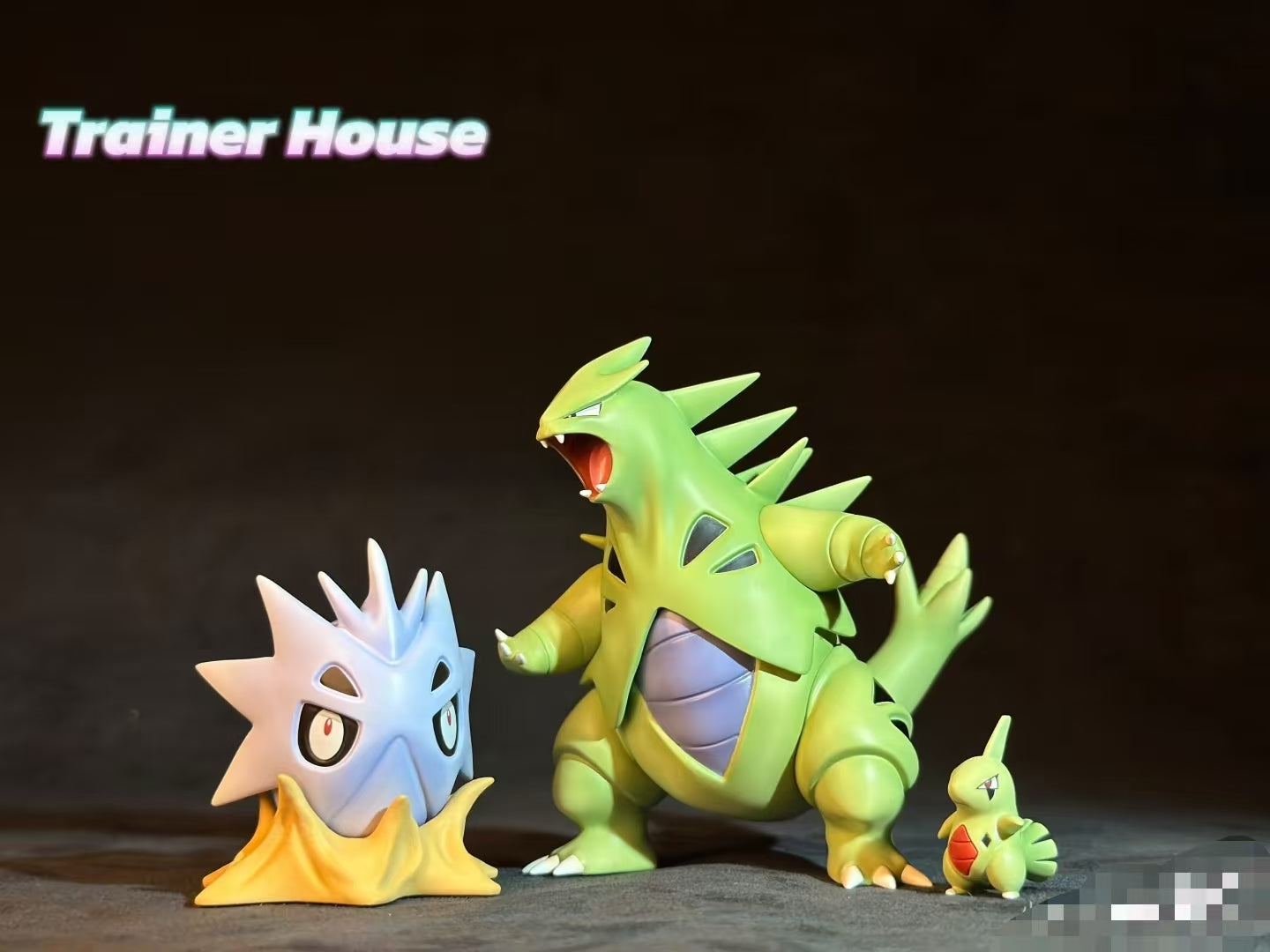 〖In Stock〗Pokemon Scale World Larvitar Pupitar Tyranitar #246 #247 #248 1:20 - Trainer House Studio