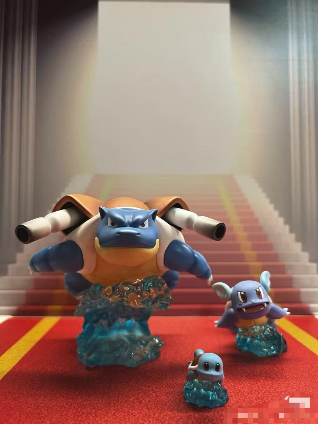 〖Make Up The Balance〗Pokemon Scale World Squirtle Wartortle Blastoise Goldeen Remoraid #007 #008 #009 #118 #223 1:20 - XO Studio