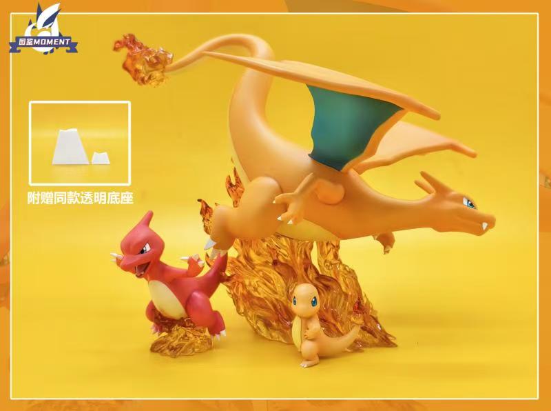 〖 Pre-order〗Pokemon Scale World Charmander Charmeleon Charizard #004 #005 #006  - moment Studio