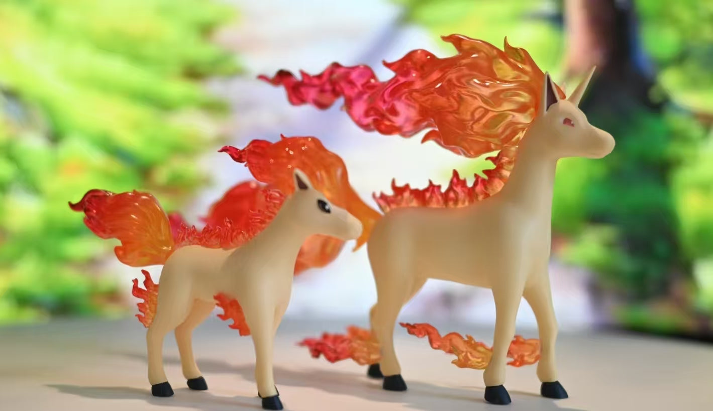 〖In Stock〗Pokemon Scale World Ponyta Rapidash #077 #078 1:20 - VS Studio