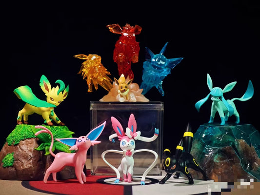 〖In Stock〗Pokemon Scale World Leafeon Glaceon Sylveon #470 #471 #700 1:20 - JB Studio