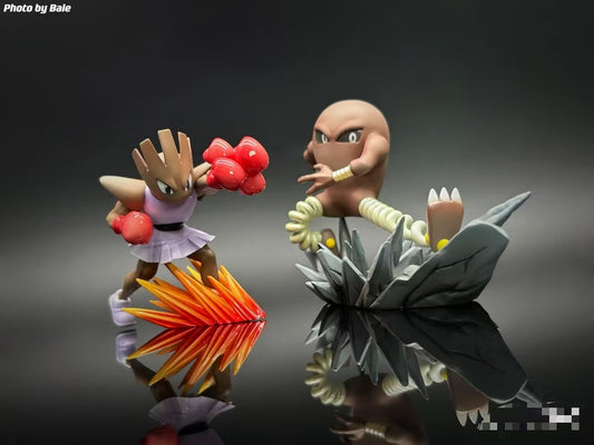 〖In Stock〗Pokemon Scale World Hitmonlee Hitmonchan #106 #107 1:20 - Asterism Studio