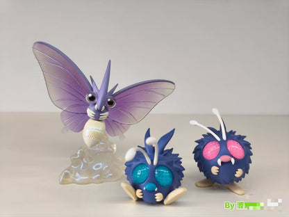 〖In Stock〗Pokemon Scale World Venonat Venomoth #048 #049 1:20 - Pika Studio