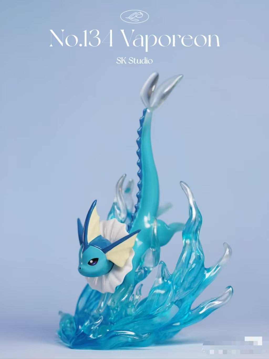 〖In Stock〗Pokemon Scale World Vaporeon #134 1:20 - SK Studio