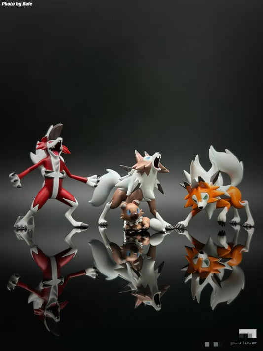 〖In Stock〗Pokemon Scale World Rockruff Lycanroc #744 #745 1:20 -T1 Studio