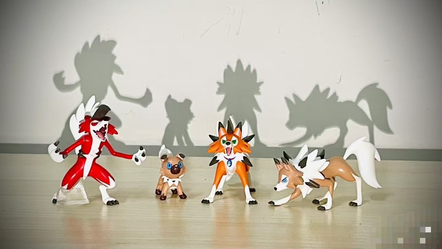 〖In Stock〗Pokemon Scale World Rockruff Lycanroc #744 #745 1:20 - Newbee Studio