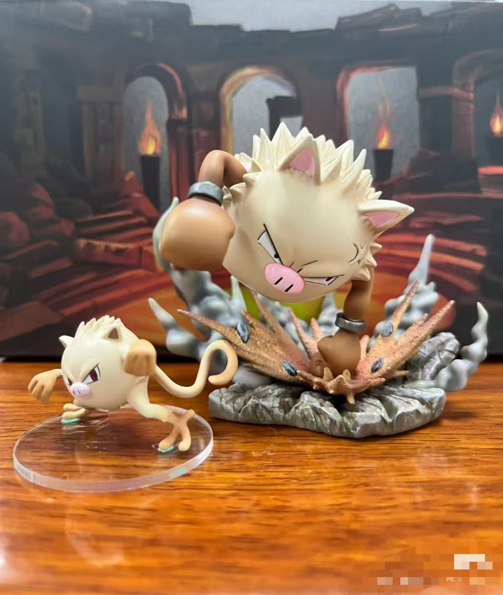 〖 In Stock〗Pokemon Scale World Mankey Primeape #056 #057 1:20 - Limousine Studio