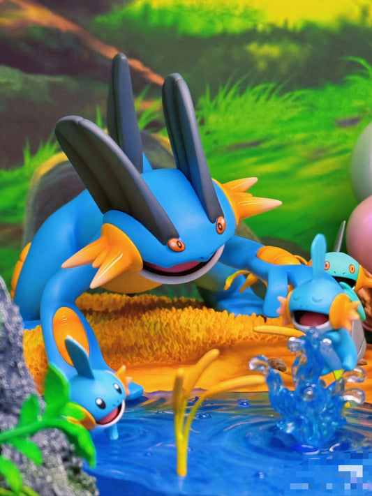 〖In Stock〗Pokemon Scale World Mudkip Marshtomp Swampert #258 #259 #260 1:20 - TP Studio