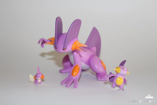 〖In Stock〗Pokemon Scale World Shiny color Mudkip Marshtomp Swampert #258 #259 #260 1:20 - MOMENT Studio