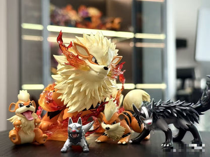 〖In Stock〗Pokemon Scale World Growlithe Arcanine #058 #059 1:20 B - Pallet Town Studio