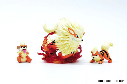 〖In Stock〗Pokemon Scale World Growlithe Arcanine #058 #059 1:20 B - Pallet Town Studio