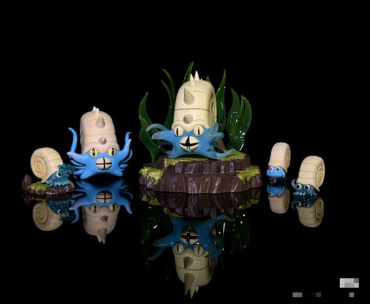 〖 In Stock〗Pokemon Scale World Omanyte Omastar #138 #139 1:20 -  HH Studio