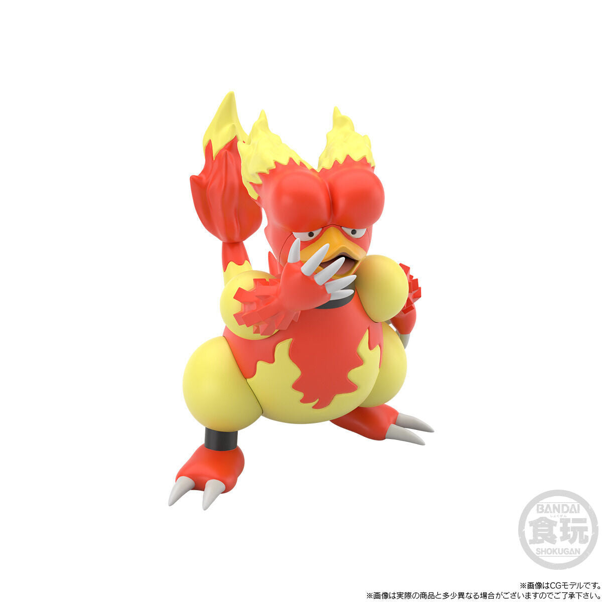 〖In Stock〗Pokemon Scale World Blaine & Magmar & Rapidash Figure 1:20 - Bandai