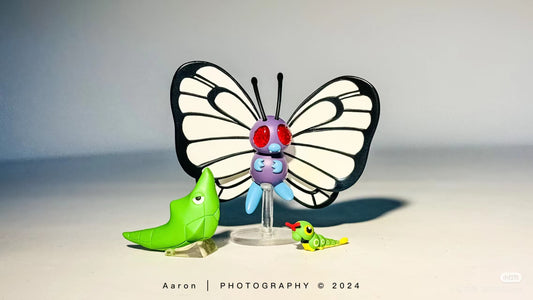 〖Make Up The Balance〗Pokemon Scale World Caterpie Metapod Butterfree #010 #011 #012 1:20 - FLF Studio