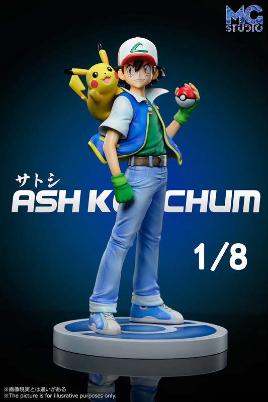 〖Pre-order〗Pokemon Scale World Ash Ketchum 1:4 1:8 1:20 - MG Studio